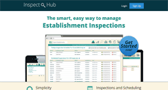 Desktop Screenshot of inspecthub.com